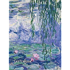 Sketchbook. Claude Monet. Water Lilies
