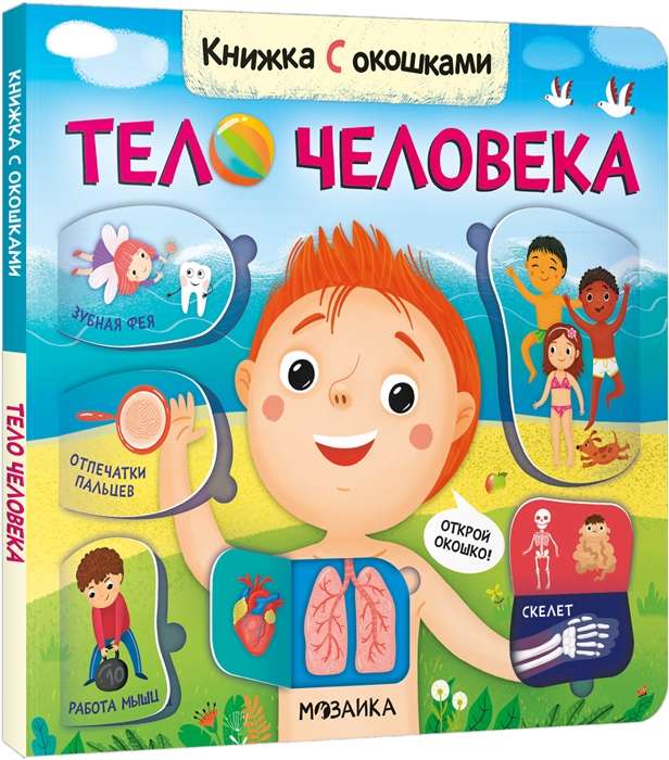 Books with Windows. The Human Body