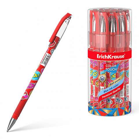 Kugelschreiber ErichKrause® ColorTouch® Sweet love, Tintenfarbe blau