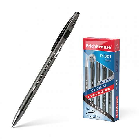 ErichKrause® R-301 Original Gel Stick 0.5, ink color black