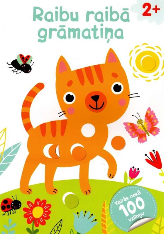 Raibu raibā book. Cat
