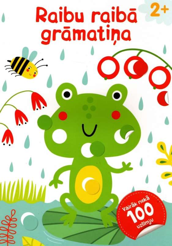Raibu raibā book. Frog