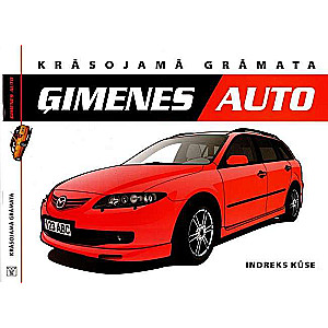 Coloring Book. Family Car