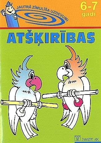 Differences 6-7 years. Funny pencil tasks.