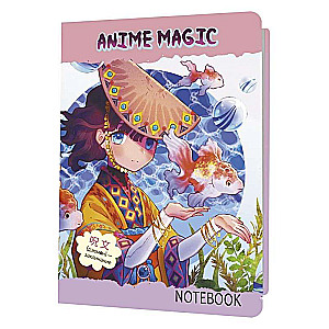 Anime MAGIC Notebook Girl with Fish