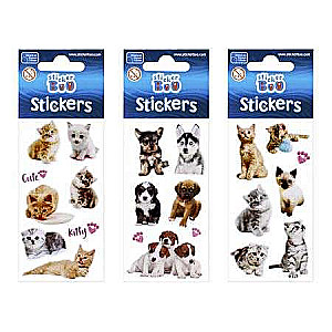 Stickers - 66x180mm Dog/Cat