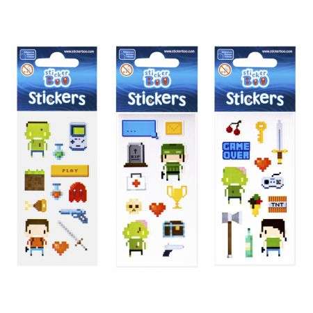 Stickers - Pixel 66x180mm