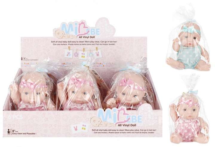 Baby Mibebe Doll, 20cm, mix