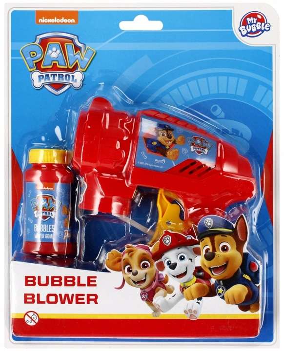 Bubble Gun 60ml Paw Patrol