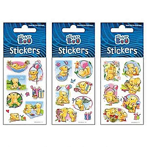 Stickers 66x180mm - Bear, mix