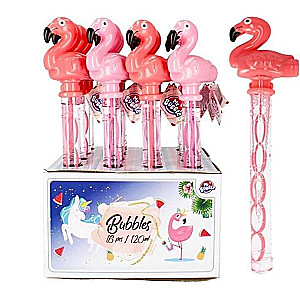 Flamingo Bubble Wand 120 ml, mix