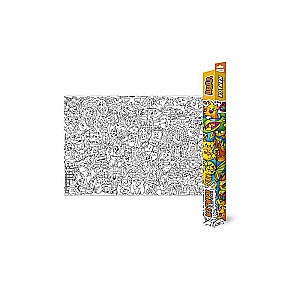 Big Coloring Book. Doodle. Kittens