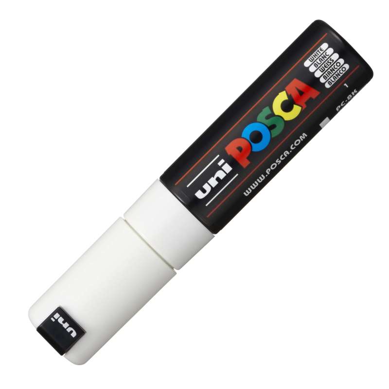 Water-Based Marker UNI Posca PC-8K White