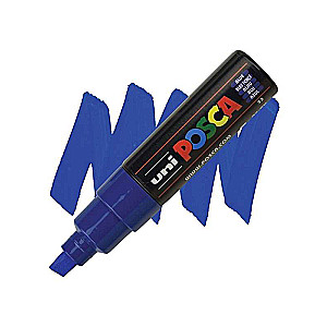 Water-based marker UNI Posca PC-8K blue