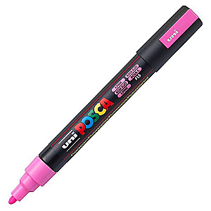 Water-Based Marker UNI Posca PC-5M Fluorescent Pink