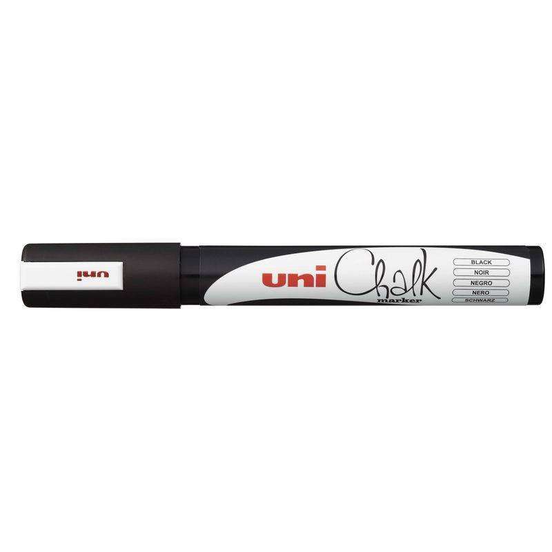 Chalk Marker UNI PWE-5M Black