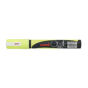 Chalk Marker UNI PWE-5M Fluorescent Yellow