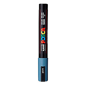 Water-based marker UNI Posca PC-5M gray-blue