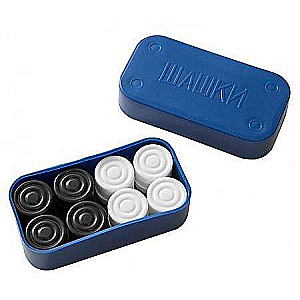 Plastic Checkers d 28