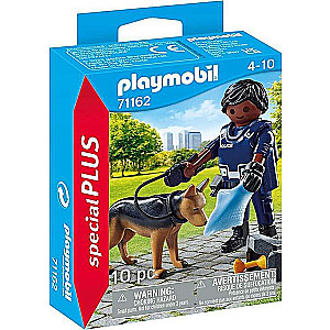 Police with a Detective Dog