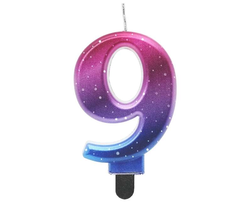 Cake Candle 9.8 cm, Night Sky