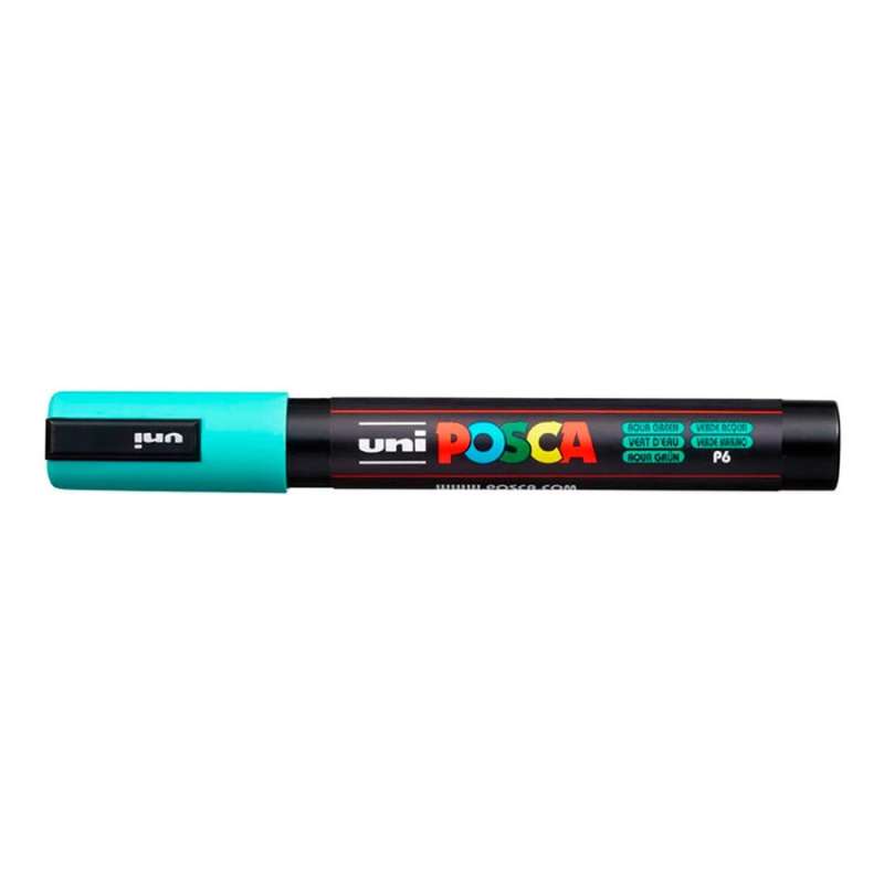 Water-based marker UNI Posca PC-5M sea green