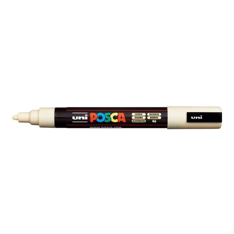 Water-based marker UNI Posca PC-5M ivory