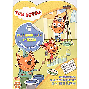 Sticker Activity Book Three Cats