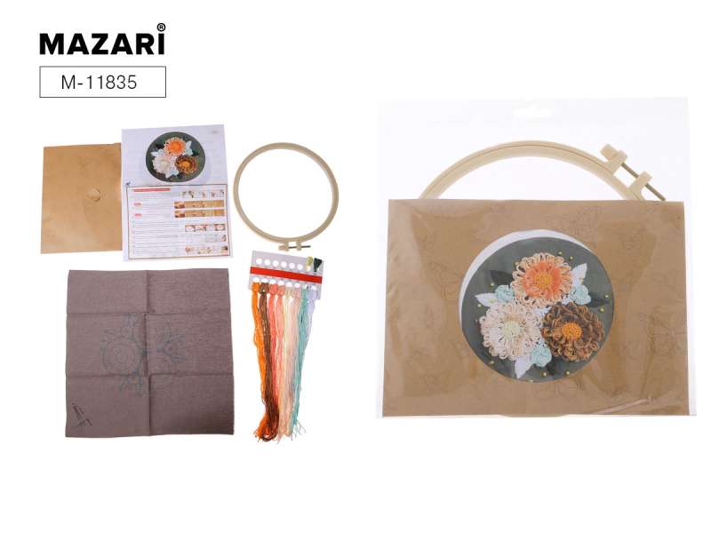 Embroidery Kit 20 x 20 cm