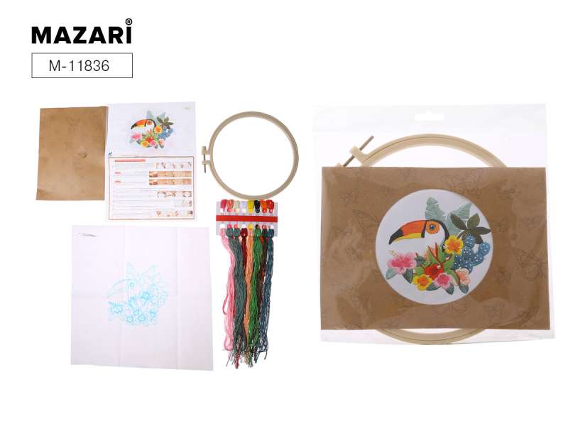 Embroidery Kit 20 x 20 cm