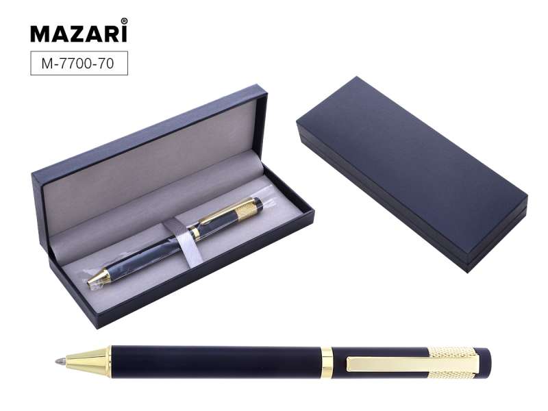 Ballpoint pen with a rotating mechanism FORTIS G, BLUE