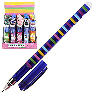 Gel pen with erasable ink INTENSITY CARTOON, BLUE
