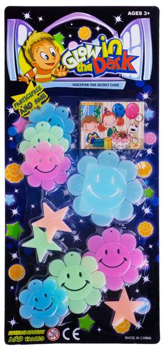 Glowing Night Decor Stars