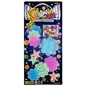 Glowing Night Decor Stars