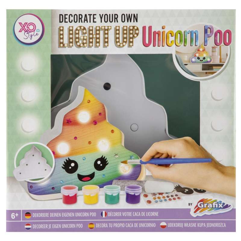 Craft Set - Paint the Unicorn Poo Nightlight