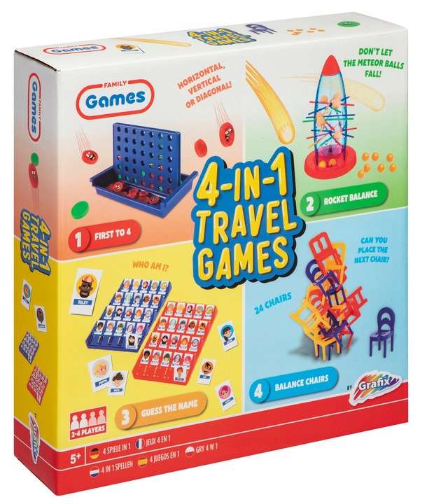 Board Game - Four in One Family Games