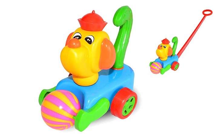 Pull Toy - Dog with a Bell