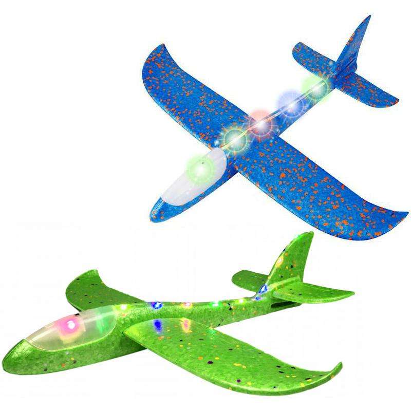 Glider Plane 3 pcs. with Light