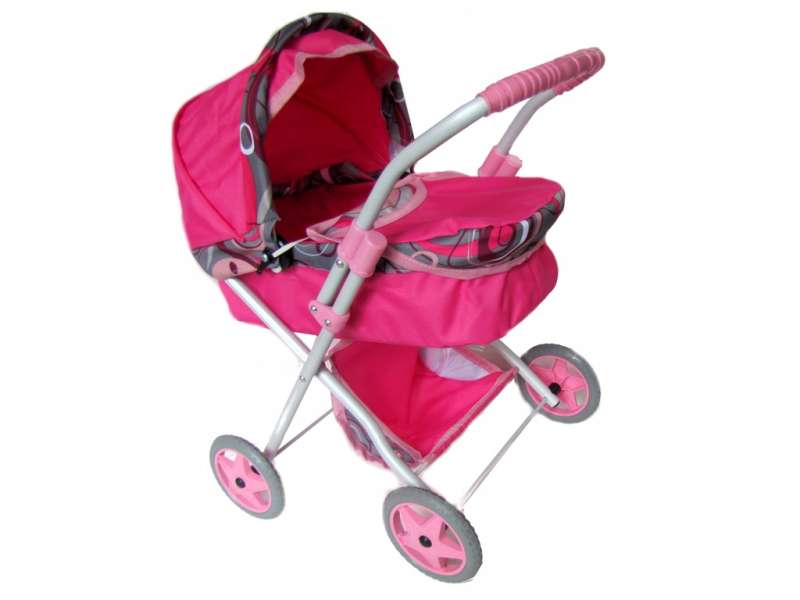 Doll stroller with bag