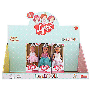Doll Lyna, 15x7x5, mix