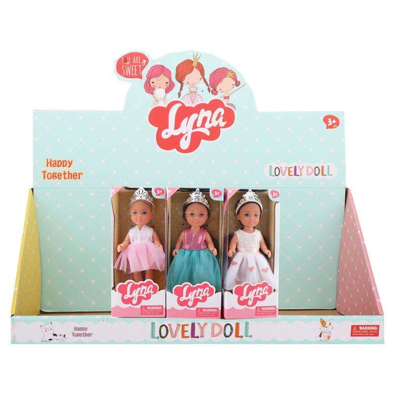 Doll Lyna, 15x7x5, mix
