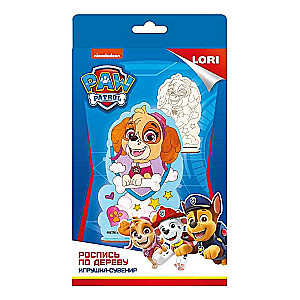 Wood Painting. Toy Souvenir Paw Patrol. Skye
