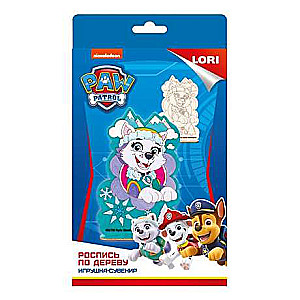 Wood Painting. Toy Souvenir Paw Patrol. Everest