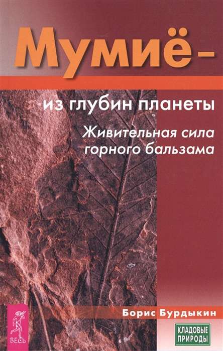 Mummy - from the depths of the planet. The life-giving power of mountain balm