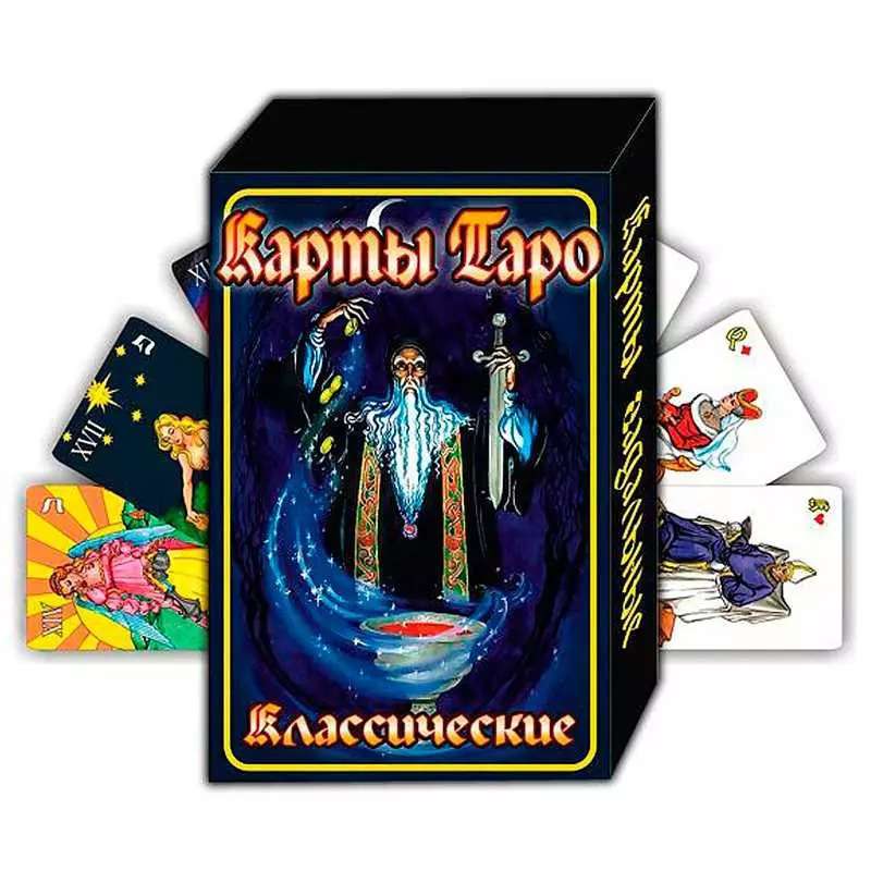 Fortune-Telling Cards Classic Tarot 78 Cards + Instruction