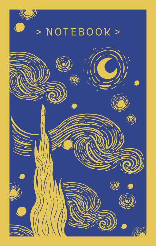 Notebook. Van Gogh. Letters to Friends A5