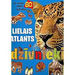 The Great Atlas. Animals 80 Stickers