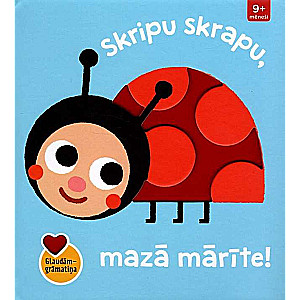 Rubbing Book. Scrape, little ladybug!