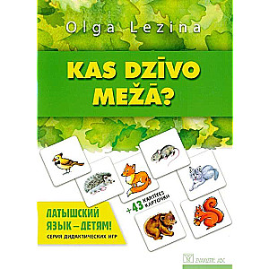Latvian Language for Children. Who Lives in the Forest