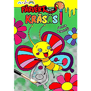 Transform Water into Colors. Cheerful Insects
